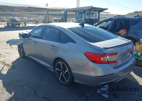 2021 Honda Accord Sport 2.0T из США, поврежденный, VIN 1HGCV2F32MA012325